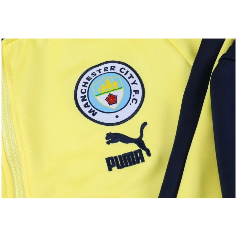 Ensemble de survêtement Manchester City Veste + Pantalon Canary 2023/24