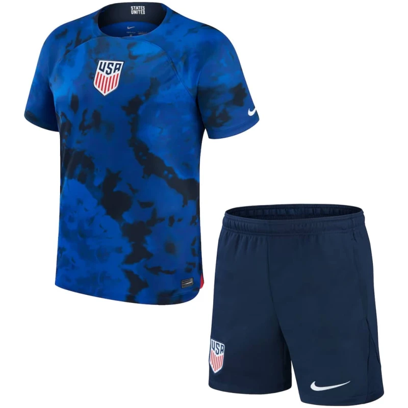 Maillot extérieur Équipe des États-Unis Enfants Coupe du Monde de la FIFA Qatar 2022