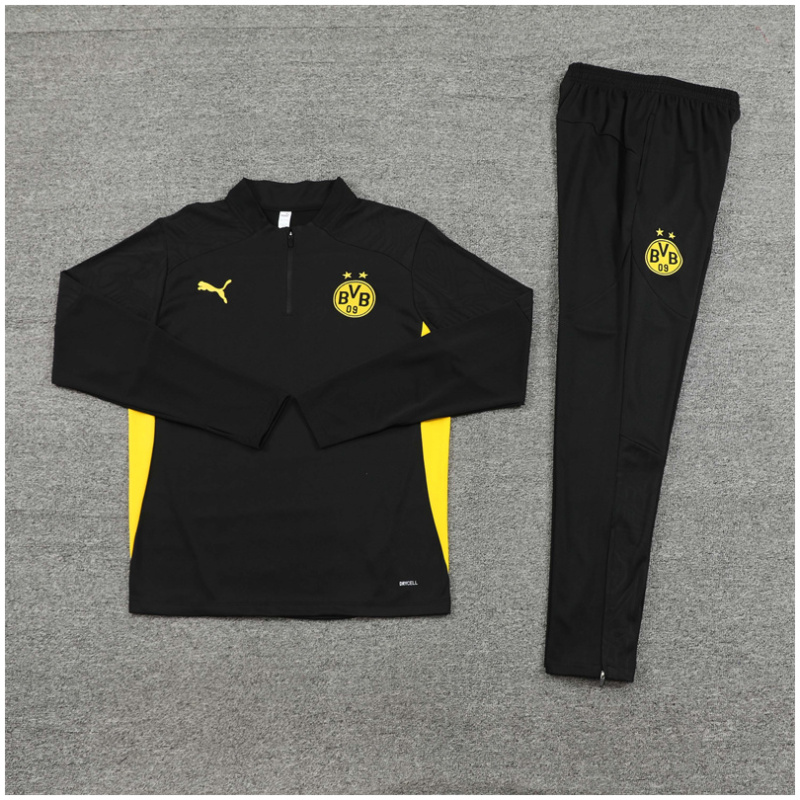 Ensemble d’entraînement enfant Borussia Dortmund noir 2024/25