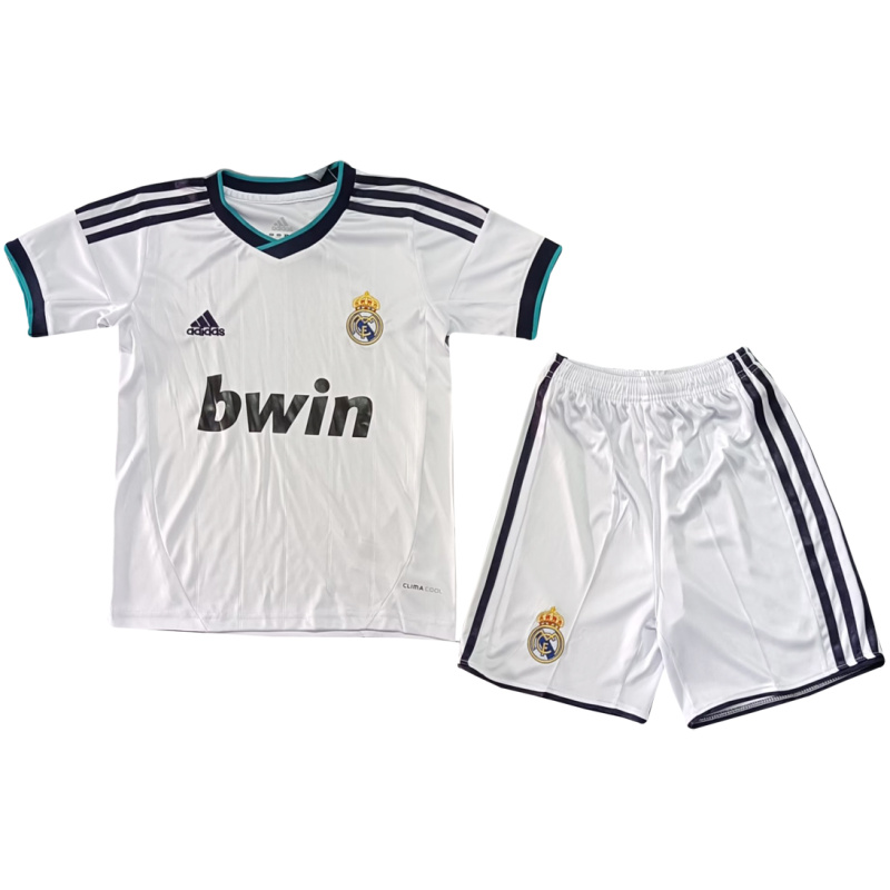 Maillot domicile rétro enfant du Real Madrid 2012/13