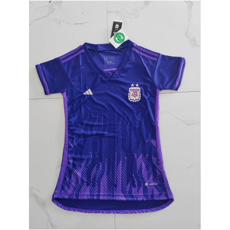 Maillot extérieur de l’équipe féminine d’Argentine FIFA Coupe du Monde Qatar 2022 – 3 étoiles