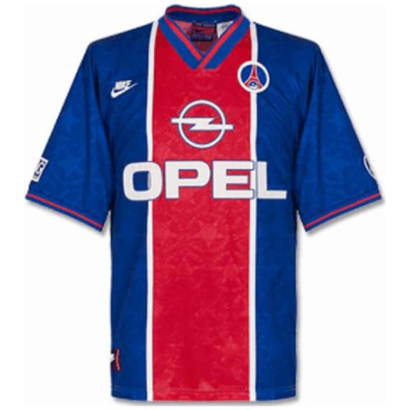 Maillot domicile rétro du PSG 1995/96