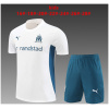 Ensemble d’entraînement court Kids Olympique de Marseille blanc 2024/25