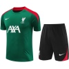 Tenue d’entraînement courte de Liverpool verte 2024/25
