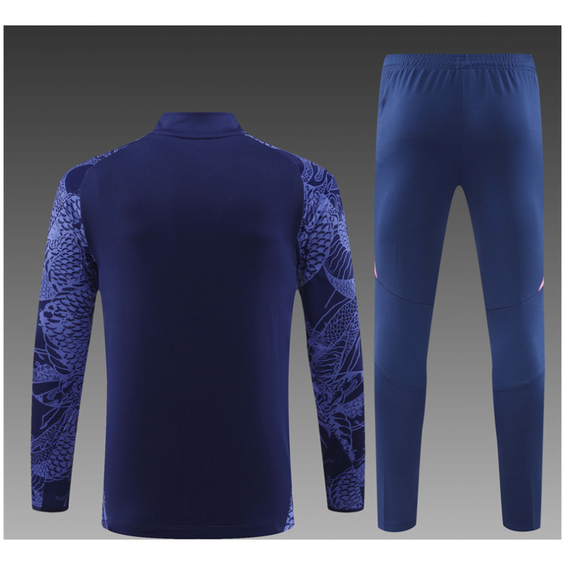 Ensemble d’entraînement pour enfants Real Madrid Dragon Violet 2024/25