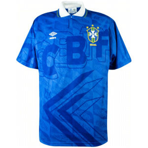 Maillot extérieur rétro du Brésil 1992
