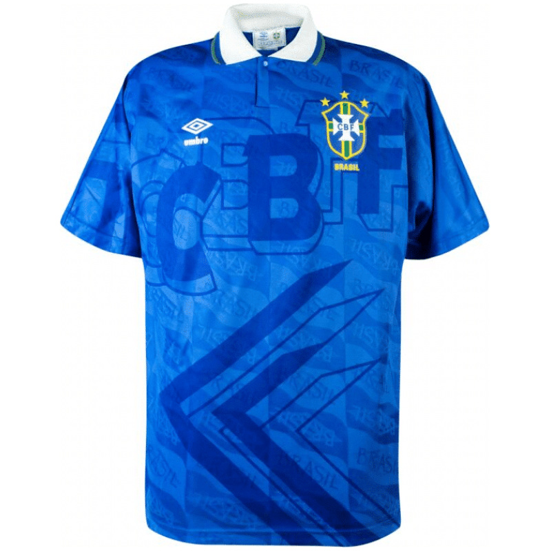 Maillot extérieur rétro du Brésil 1992