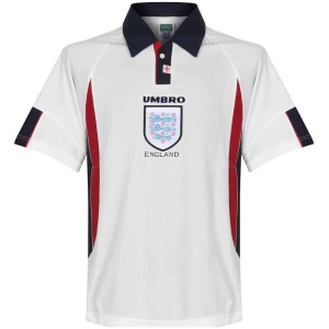 Maillot Domicile Rétro de l’Angleterre 1998