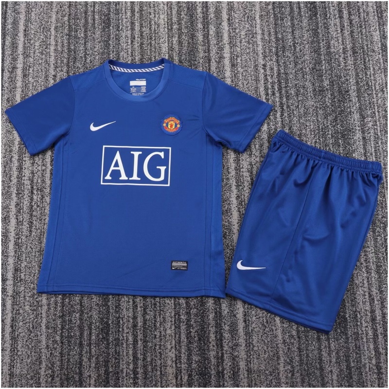 Maillot rétro enfant Manchester United troisième 2008/09