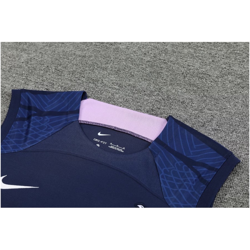 Maillot de Corps Tottenham Hotspur Bleu Marine 2023/24