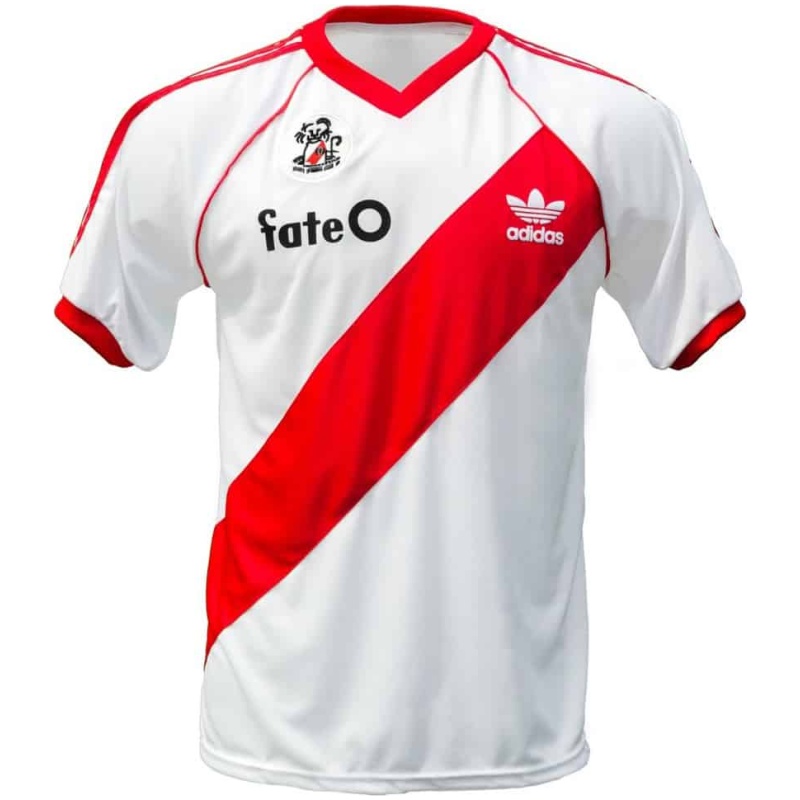 Maillot domicile rétro de River Plate 1986