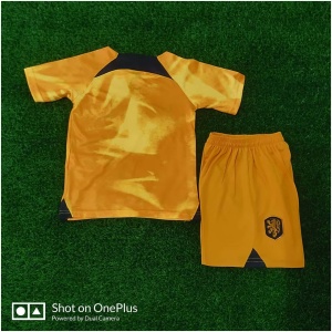 Maillot domicile pour enfants des Pays-Bas, Coupe du Monde de la FIFA Qatar 2022