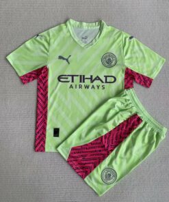 Maillot de Gardien Vert Enfant Manchester City 2023/24