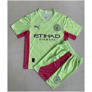Maillot de Gardien Vert Enfant Manchester City 2023/24