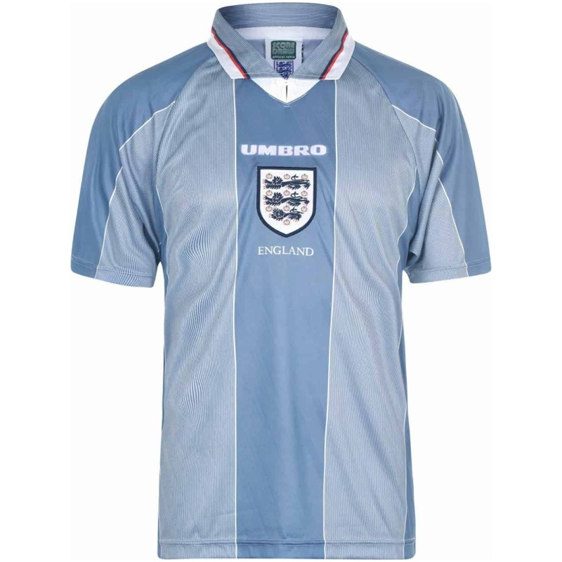Maillot extérieur rétro de l’Angleterre 1996