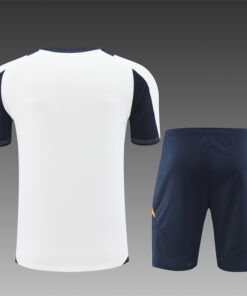 Ensemble d’entraînement court pour enfants Real Madrid blanc 2024/25