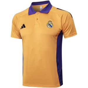 Polo-shirt Real Madrid Jaune 2024/25