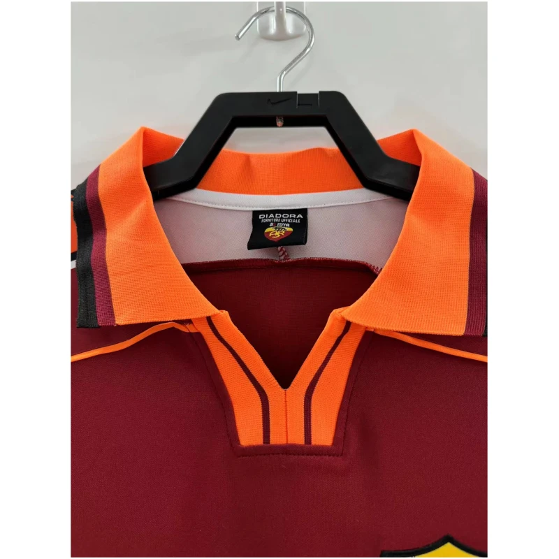 Maillot Domicile Rétro de l’AS Roma 1998/99