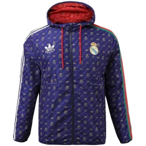 Veste coupe-vent toutes saisons Real Madrid x Gucci Royal 2023/24