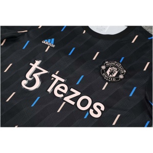 Tenue d'entraînement courte Manchester United noire 2023/24
