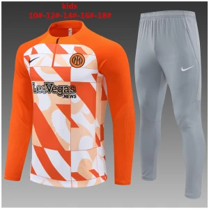 Ensemble d’entraînement pour enfants Inter Milan Orange 2023/24