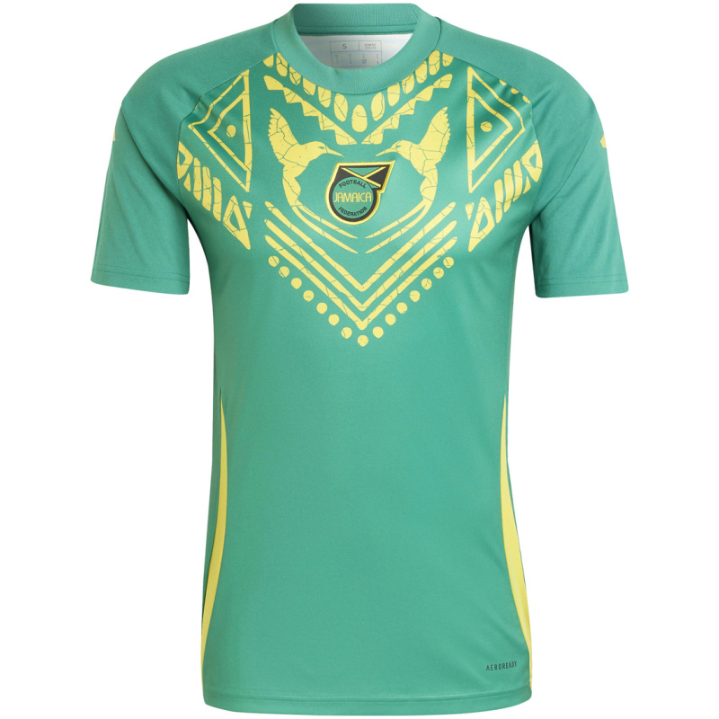 Maillot d’entraînement court vert Jamaïque 2024