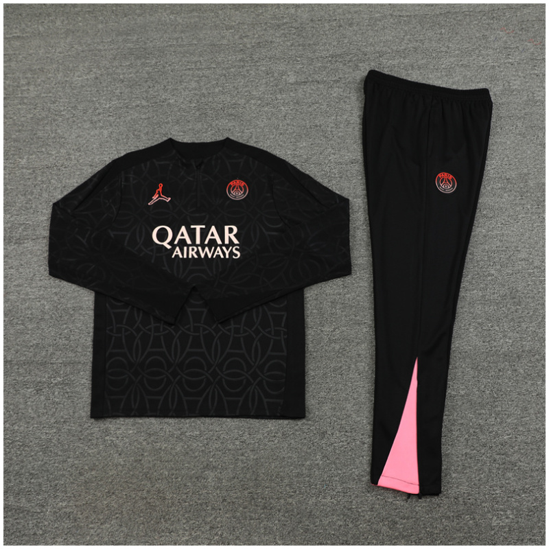 Survêtement d’entraînement PSG x Jordan pour enfants noir 2024/25