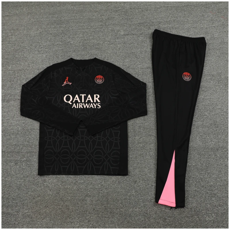 Survêtement d’entraînement PSG x Jordan pour enfants noir 2024/25