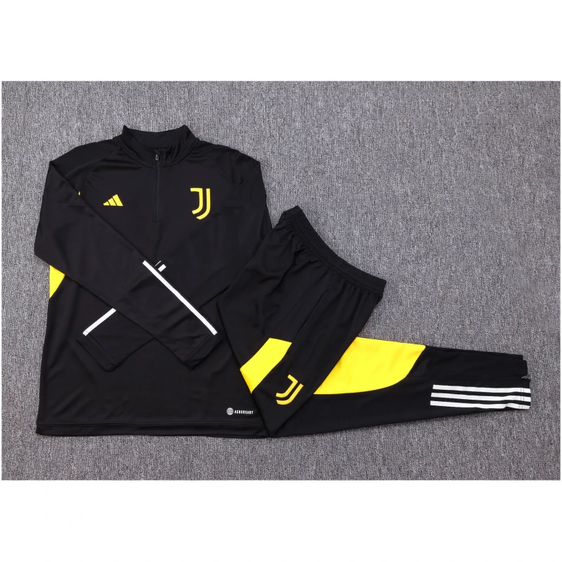 Survêtement d’entraînement pour enfants Juventus Noir 2023/24