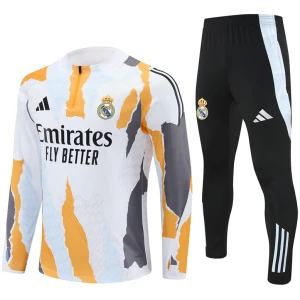 Tenue d’entraînement camouflage blanche du Real Madrid 2024/25
