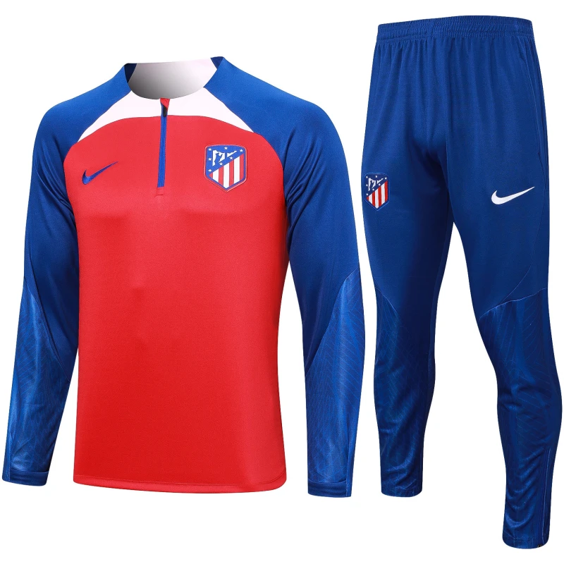 Tenue d’entraînement rouge de l’Atlético de Madrid 2023/24