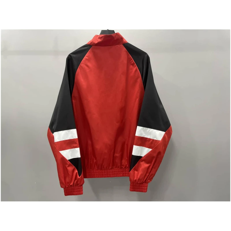 Veste Windrunner Manchester United Icon à demi-fermeture éclair rouge 2023/24