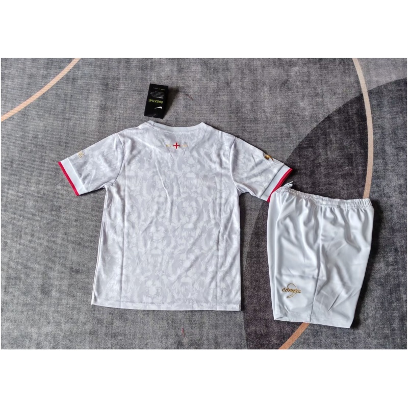 Maillot blanc spécial Angleterre pour enfants 2025