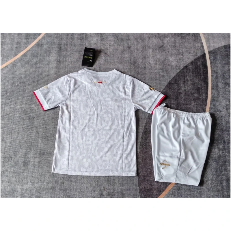 Maillot blanc spécial Angleterre pour enfants 2025