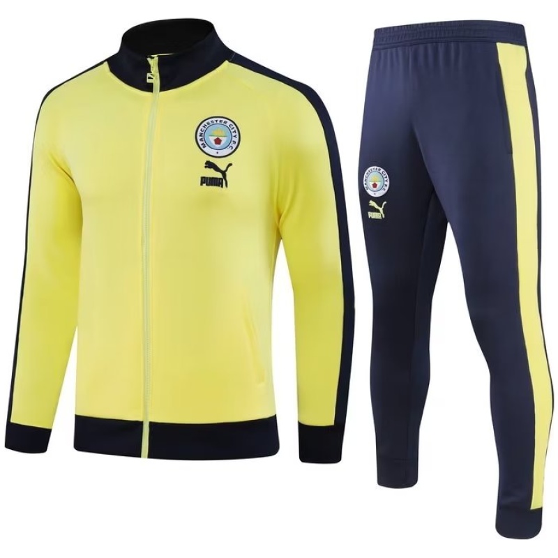 Ensemble de survêtement Manchester City Veste + Pantalon Canary 2023/24