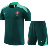 Ensemble d’entraînement court Portugal vert 2024