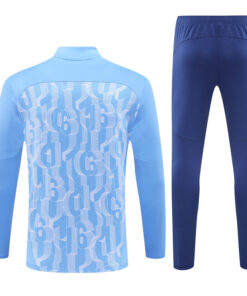 Ensemble d’entraînement Manchester City Motif Bleu 2024/25