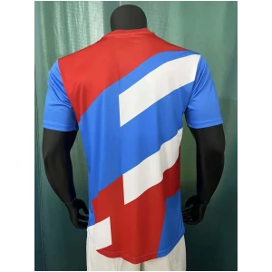 Maillot d'entraînement court pré-joueur Bayern Munich bleu 2023/24
