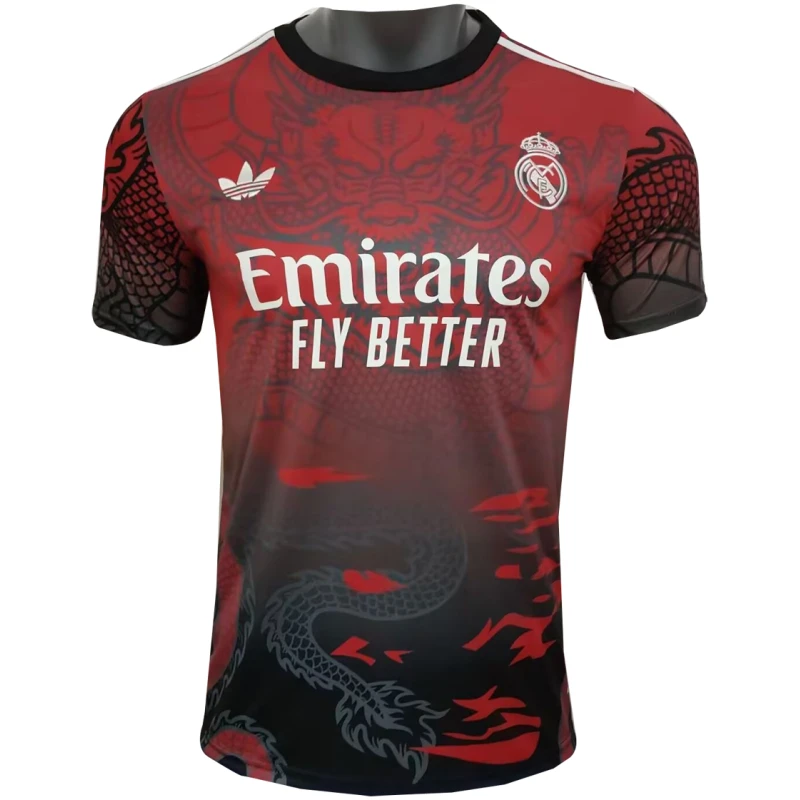 Maillot Édition Spéciale Dragon Rouge Real Madrid 2024/25