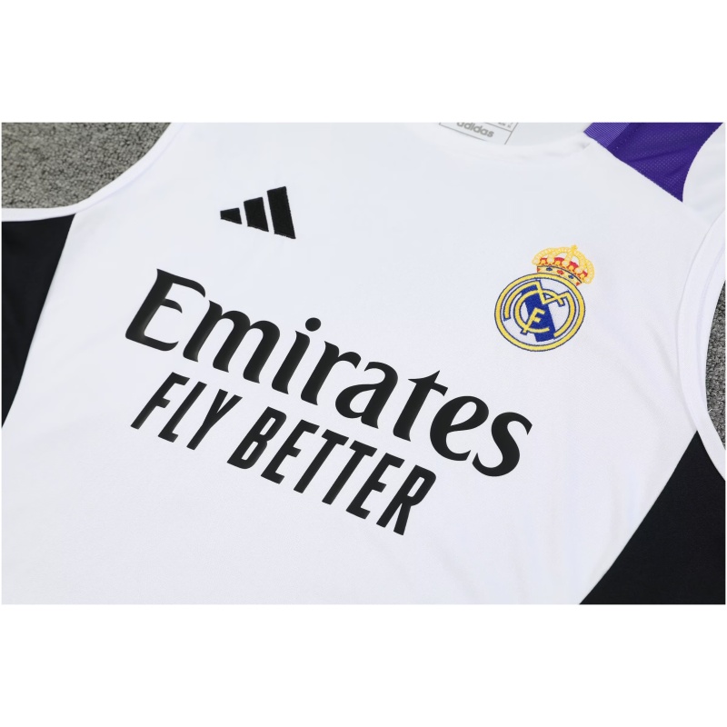 Débardeur Real Madrid Blanc 2024/25
