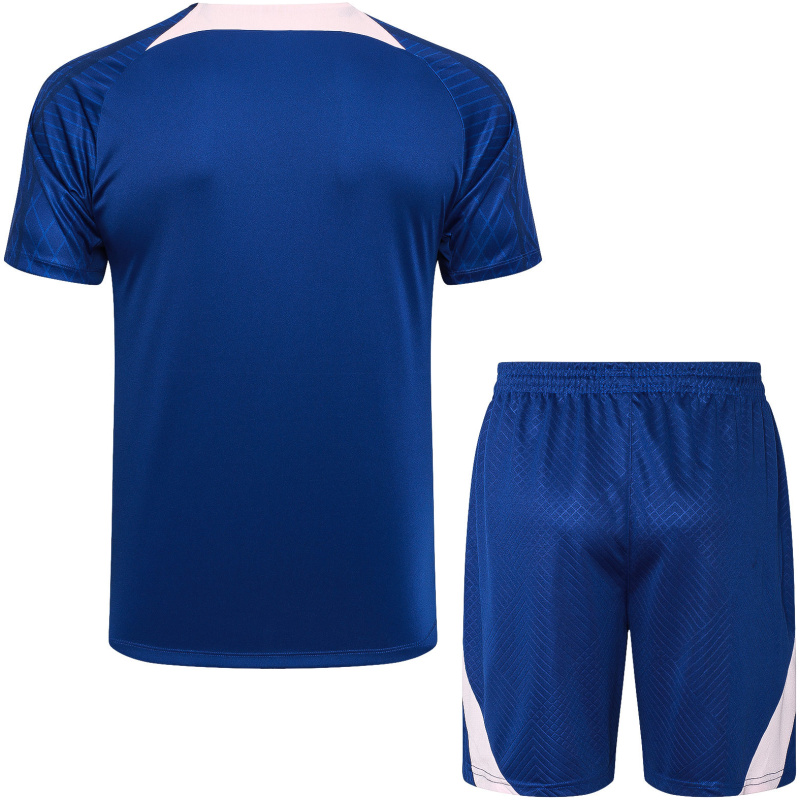 Tenue d’entraînement courte Atlético de Madrid bleue 2023/24