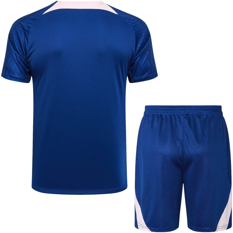 Tenue d’entraînement courte Atlético de Madrid bleue 2023/24