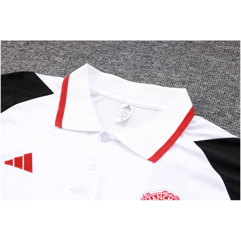 Polo Manchester United Blanc 2023/24