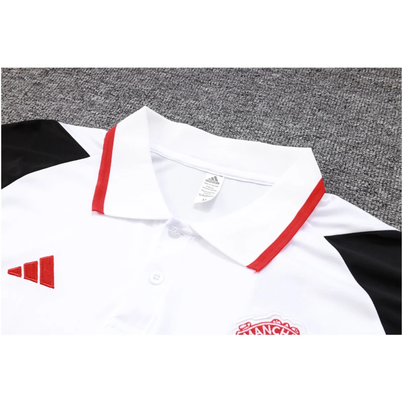 Polo Manchester United Blanc 2023/24