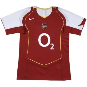 Maillot domicile rétro d’Arsenal 2004/2005