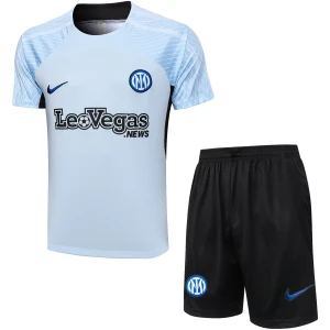Tenue d’entraînement courte Inter Milan bleu pâle 2023/24