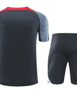 Tenue d’entraînement courte Liverpool grise 2024/25