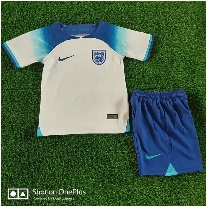 Maillot domicile enfant de l’Angleterre pour la Coupe du Monde de la FIFA Qatar 2022