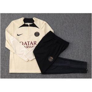 Ensemble d'entraînement PSG pour enfants Citron Chiffon 2023/24