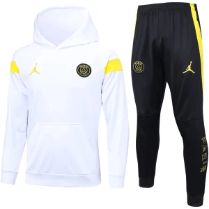 Ensemble Sweat à Capuche PSG x JORDAN + Pantalon Blanc 2023/24